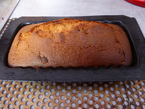 Un Cake Coco et Pépites de Chocolat