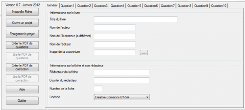 LOGICIEL : CREER DES FICHES DE RALLYE-LECTURE