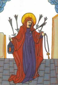 Bienheureuse Dorothée de Montau. Mystique et recluse († 1393)