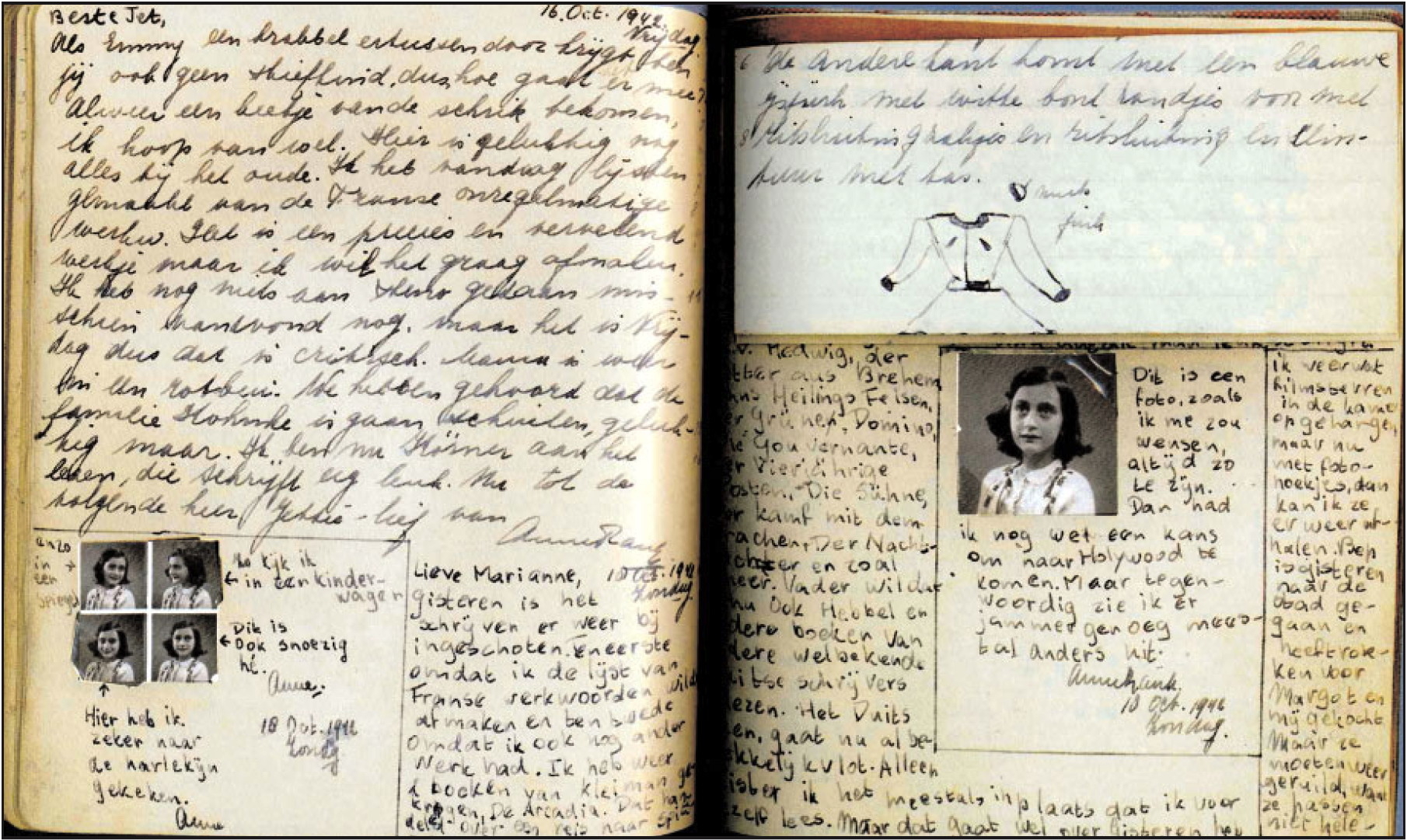 histoire des arts le journal d anne frank