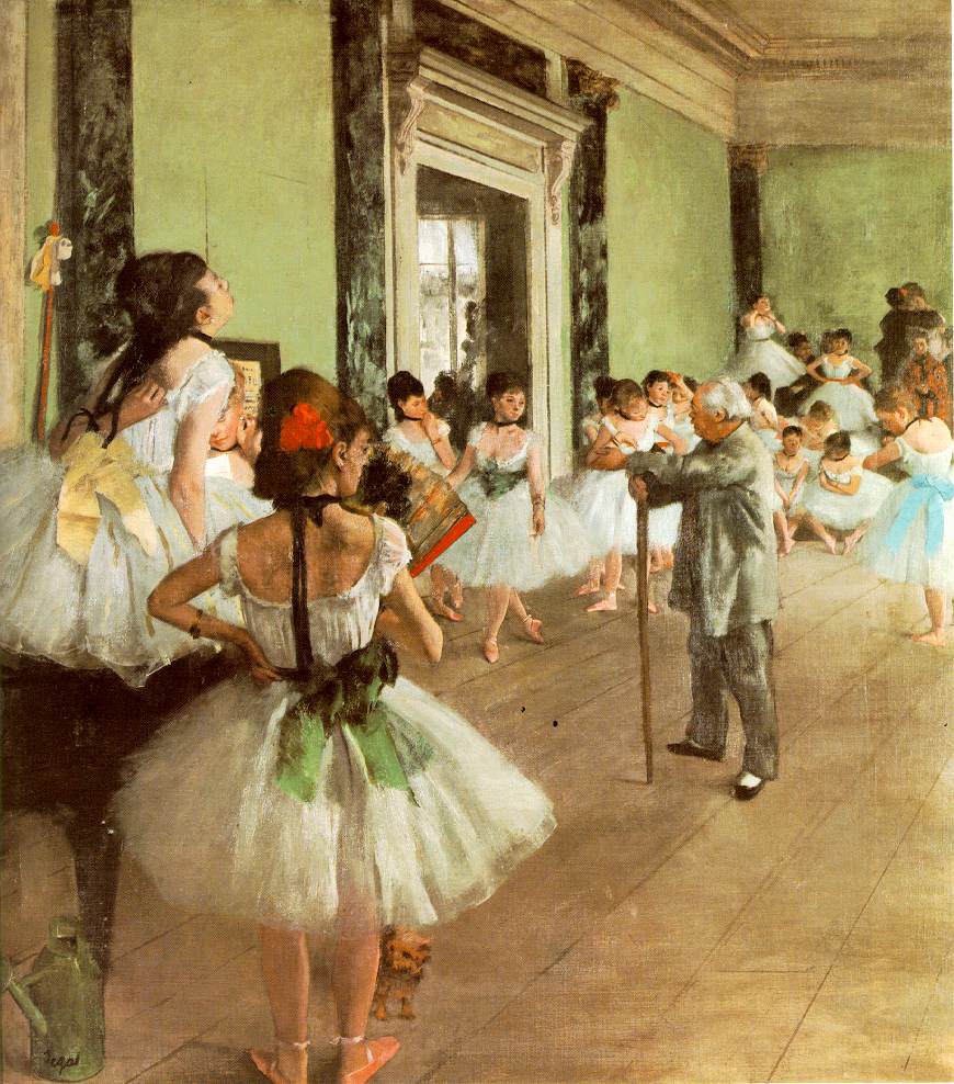 La classe de danse -  Edgar Degas