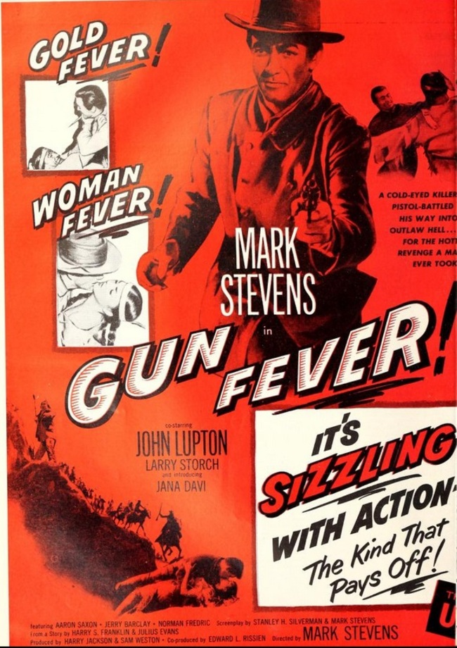 GUN FEVER  BOX OFFICE USA 1958