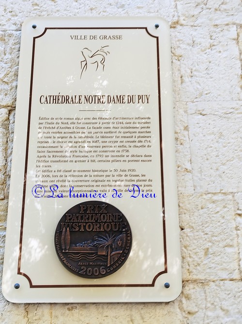 Grasse, la cathédrale Notre-Dame du Puy