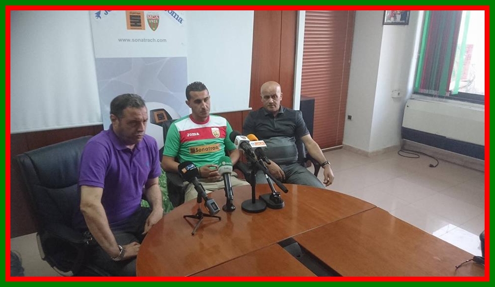 Samedi 4.6.2016 Djemaouni Antar signe pour 2 ans
