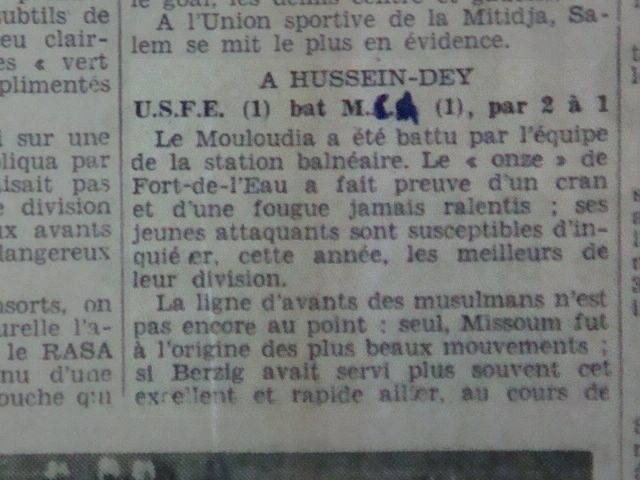 26.9.1937 amical usfe-mca 2-1