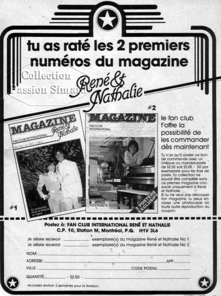 Magazine René et Nathalie Simard 3
