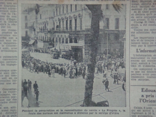 nadi ettaraki (club du progrés) ancien siège du mca lors de l\'arrestation de cheikh el okbi