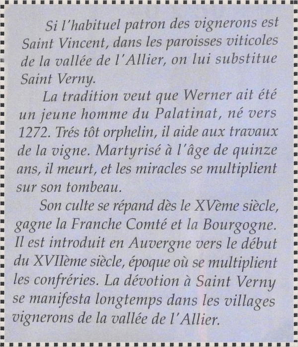 Saint Verny à Mirefleurs (63)