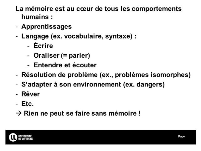 Vocabulaire Du Souvenir Et De La Memoire L Examen Normalise College Lycee