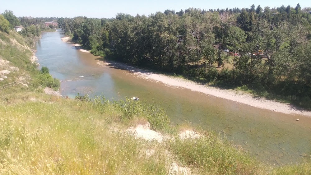 Journey Through Western Canada: Day Two: Calgary - Bow River and Elbow River