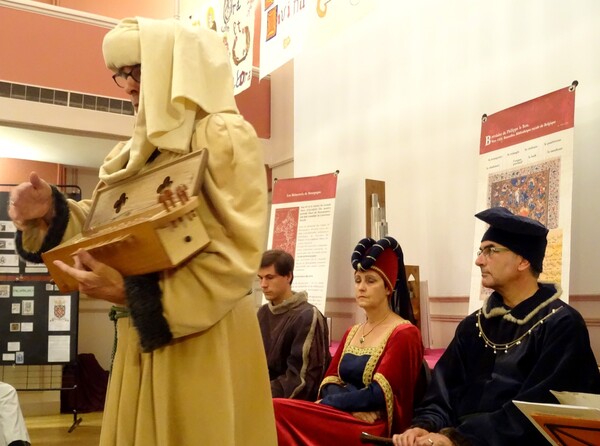 Les Ménestrels de Bourgogne ont donné un très beau concert lors du vernissage des animations dédiées au IX Centenaire de la fondation de l'abbaye de Clairvaux