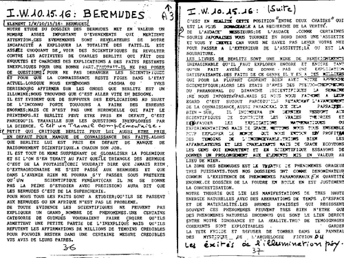 Microscope N°39 l'etat ondulatoire explique la majorité des phénomènes paranormaux