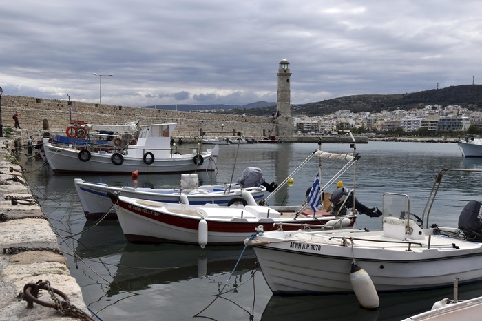  Rethymnon - Le port vénitien