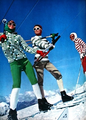 life fashion vintage skiing winter 