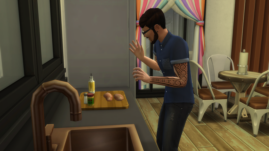 La villa des sims: Chapitre 28