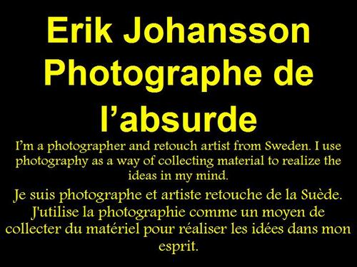 PPS MES CREATIONS Erik Johansson Photographe de l’absurde serge