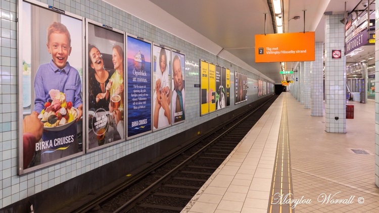 Suède : le métro de Stockholm 1/2