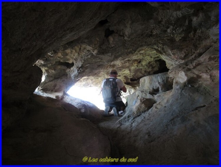 Sisteron, la Baume du trou d'argent