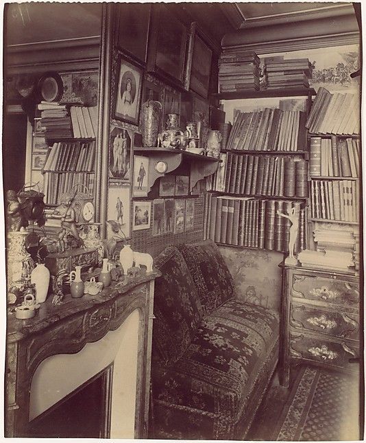 Intérieur Rue de Vaugirard, Eugene Atget, 1910