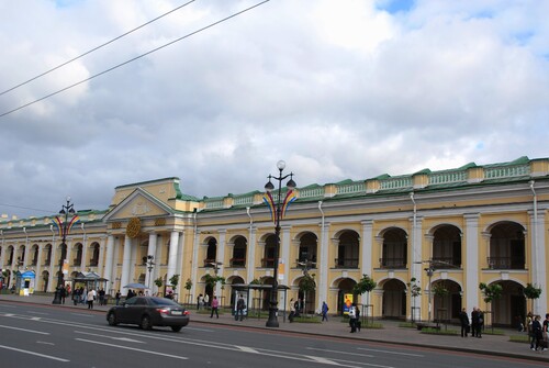 Avenue Nevsky à saint Petersbourg (Russie)