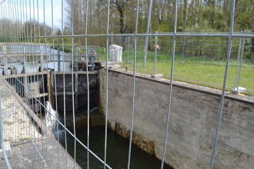 Givry, réfection de l'écluse 