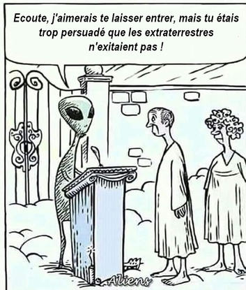 Humour extraterrestre.