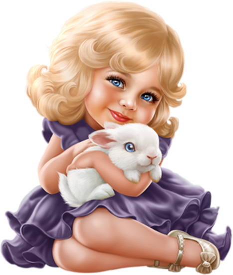 Tubes personnages Pâques