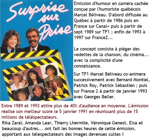 Nostalgiques ? Surprise sur prise