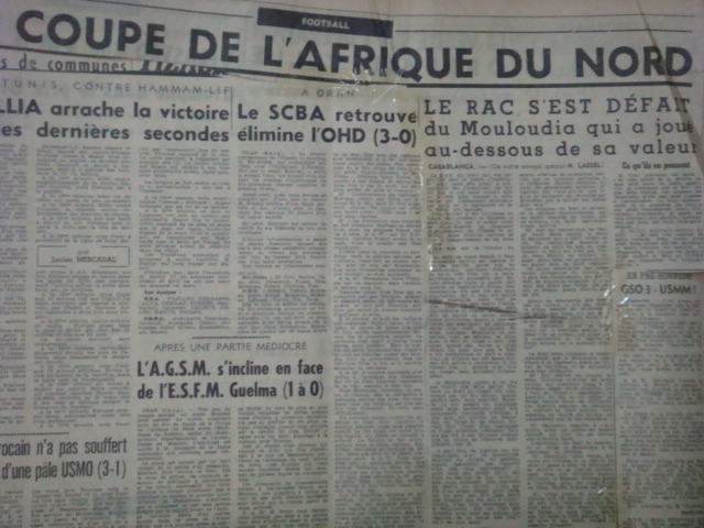 23.1.1955 Coupe AFN.. RA Casablanca-MCA 2-0
