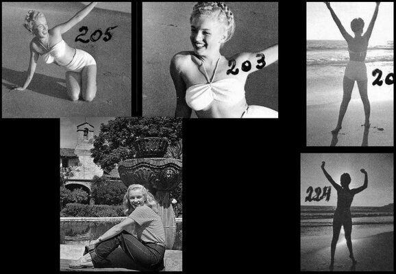 Marilyn Monroe photographiée par André De Dienes été 1946 - Californie