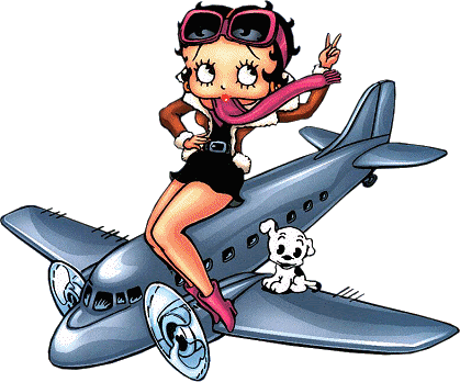 betty boop en voyage!!!!