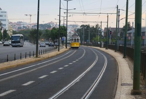 Trajet du terminal de croisière Alcantara au centre ville à Lisbonne