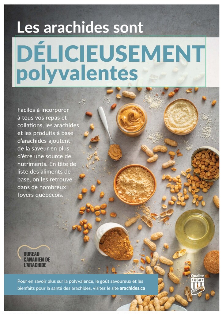 Recettes 4:   Les arachides sont délicieusement polyvalentes (4 pages)