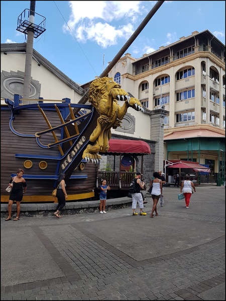 Port Louis, île Maurice, le Caudan en 2019