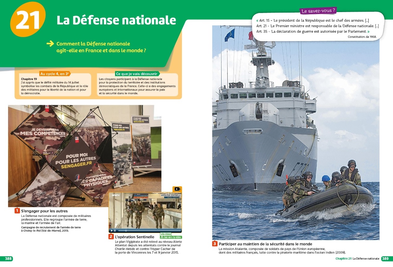 Securite Et Defense Nationale Emc La Défense nationale. - Périclès 64