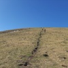 Montée vers le sommet de Gorbeia