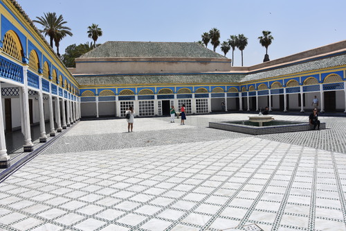 Palais Bahia, tombeaux saadiens.