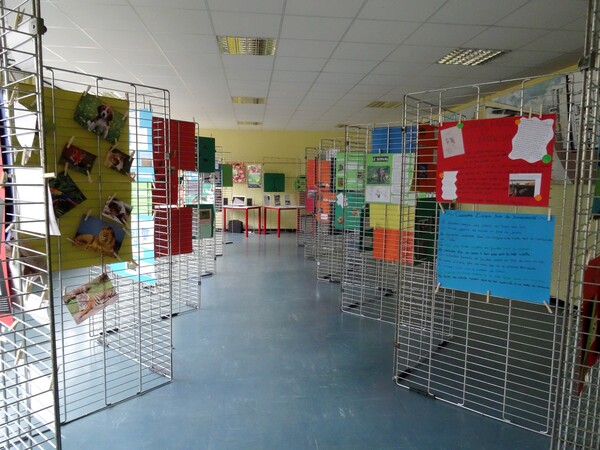 Au Lycée Désiré Nisard, les élèves et leurs professeurs ont présenté une très intéressante exposition sur la biodiversité