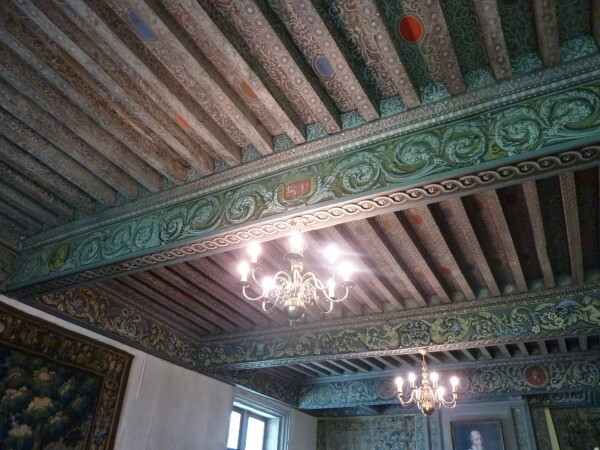 Plafond de la chambre