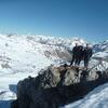 Au sommet de Las Gralleras (2261 m), devant Le Lurien et le Palas