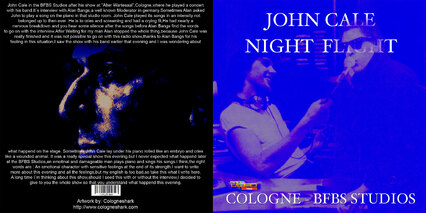 Le Choix des lecteurs # 149: John Cale - Night Flight - BFBD studios Cologne - 5 février 1984