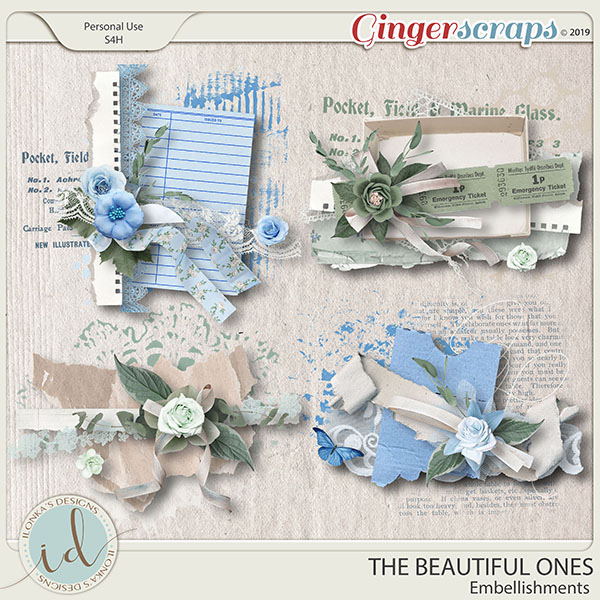 The Beautiful Ones - Release May 1st 2019 at Gingerscraps Id_the19