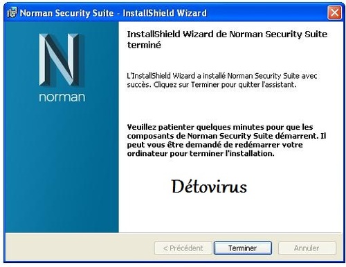 Norman Security Suite 10 - Licence 1 an gratuit