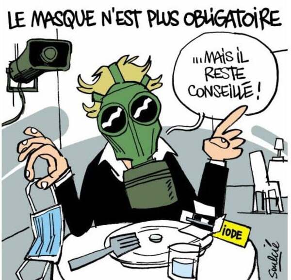 "Bas les masques ! " s'amusent les caricaturistes