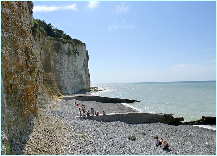 Une valleuse en Picardie