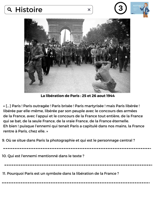 Histoire 3e Chapitre 3 : La France défaite et occupée. Régime de Vichy, collaboration et Résistance.