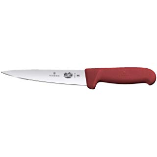 Victorinox 5.5601.16 Couteau à saigner, Acier Inoxydable, Rouge, 30 x 5 x 5 cm