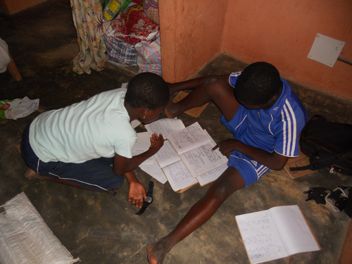 Mai-juin 2015 à l'orphelinat Ste Anne