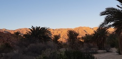 Un coucher de soleil à Tafraoute