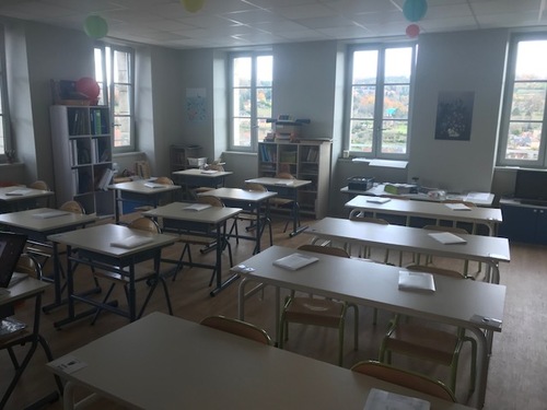 VOICI NOTRE NOUVELLE ECOLE